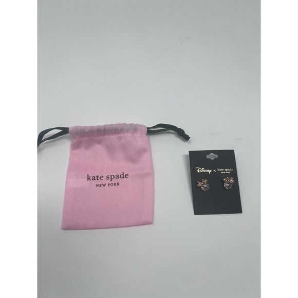 NWT Kate Spade Disney  crystal earrings - Picture 3 of 3